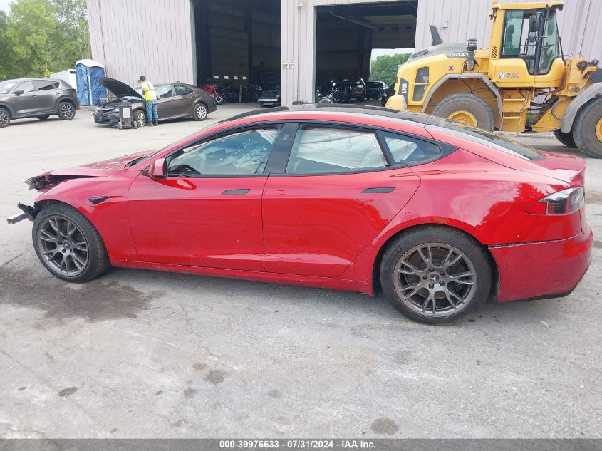 2021 Tesla Model S VIN: 5YJSA1E6XMF440985 Lot: 39976633