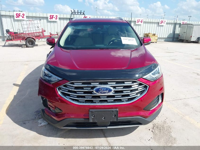 2019 Ford Edge Sel VIN: 2FMPK3J9XKBC46929 Lot: 39976643