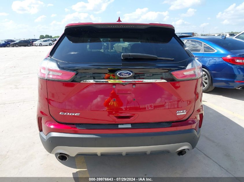 2019 Ford Edge Sel VIN: 2FMPK3J9XKBC46929 Lot: 39976643