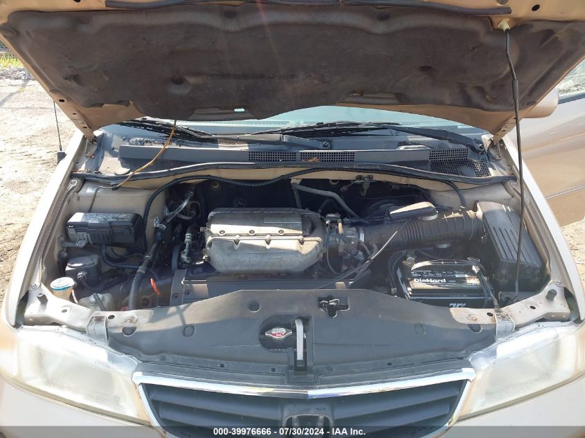 2002 Honda Odyssey Exl VIN: 2HKRL18762H568197 Lot: 39976666