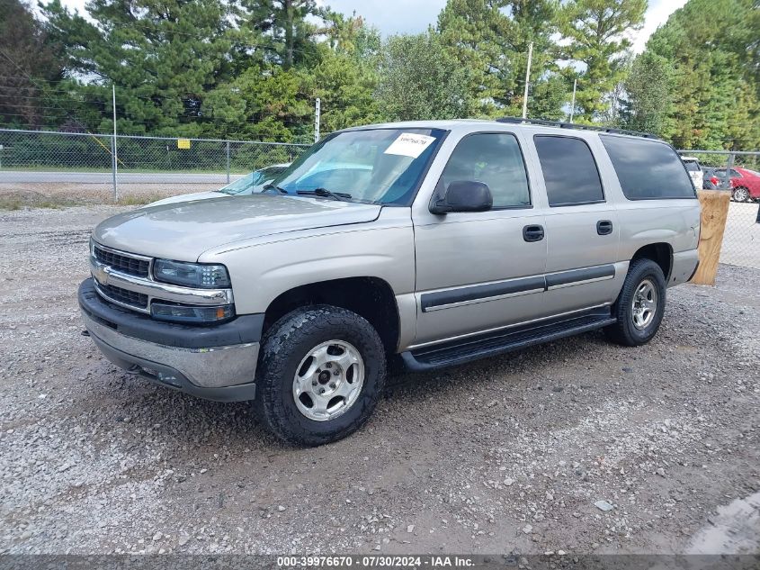 2004 Chevrolet Suburban 1500 Ls VIN: 3GNFK16ZX4G116203 Lot: 39976670