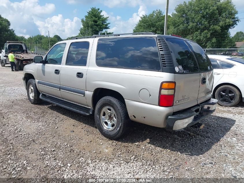 2004 Chevrolet Suburban 1500 Ls VIN: 3GNFK16ZX4G116203 Lot: 39976670