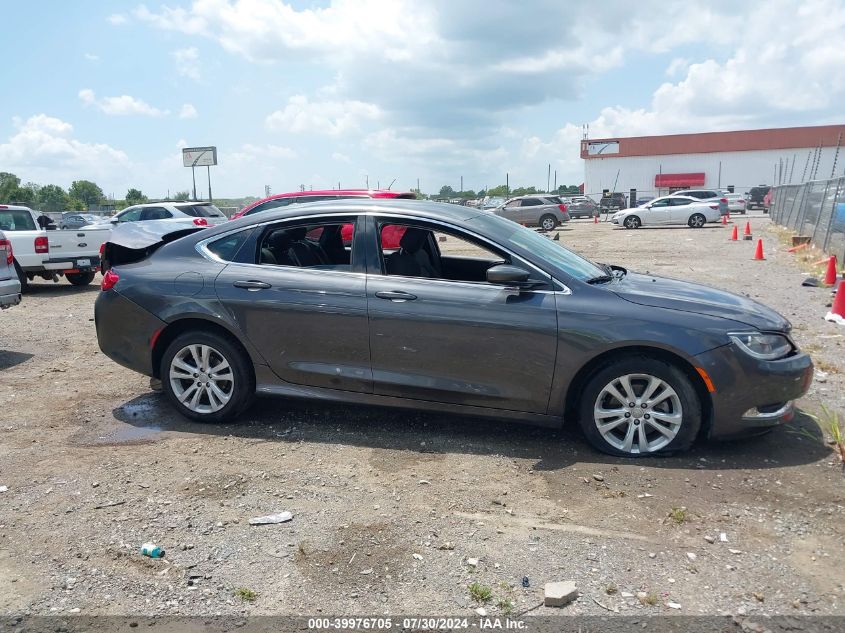 2016 Chrysler 200 Limited VIN: 1C3CCCAB9GN145495 Lot: 39976705