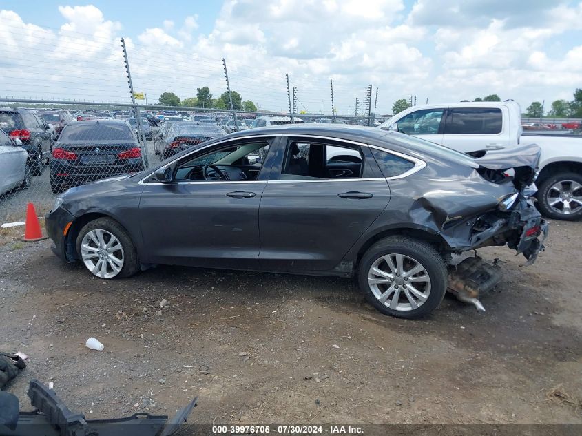 2016 Chrysler 200 Limited VIN: 1C3CCCAB9GN145495 Lot: 39976705