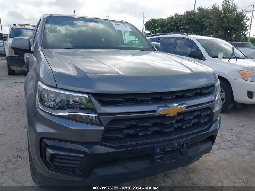 2022 Chevrolet Colorado Lt VIN: 1GCHSCEA3N1158091 Lot: 39976722