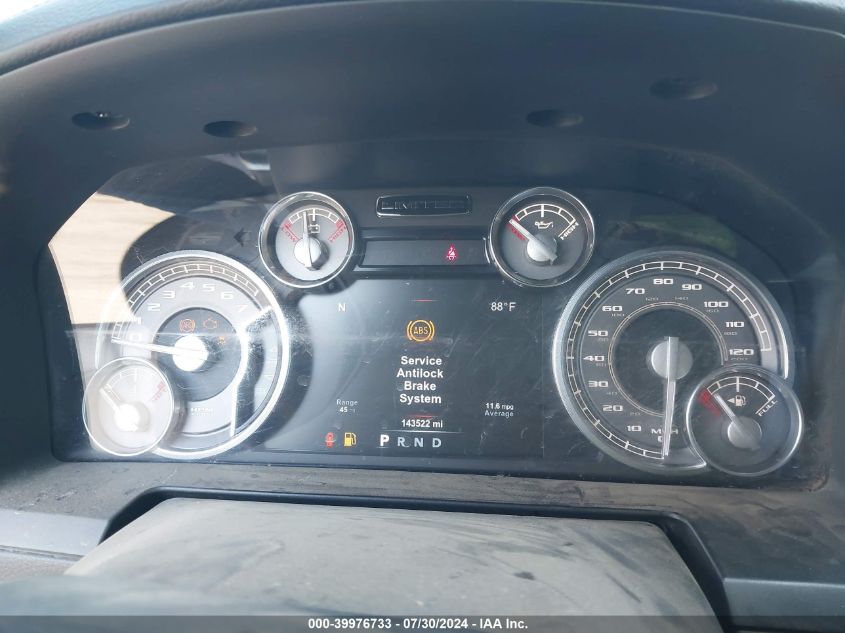 2017 Ram 1500 Limited 4X4 5'7 Box VIN: 1C6RR7PTXHS809146 Lot: 39976733