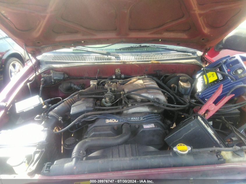 2002 Toyota Tacoma Prerunner VIN: 5TESN92N22Z123812 Lot: 39976747