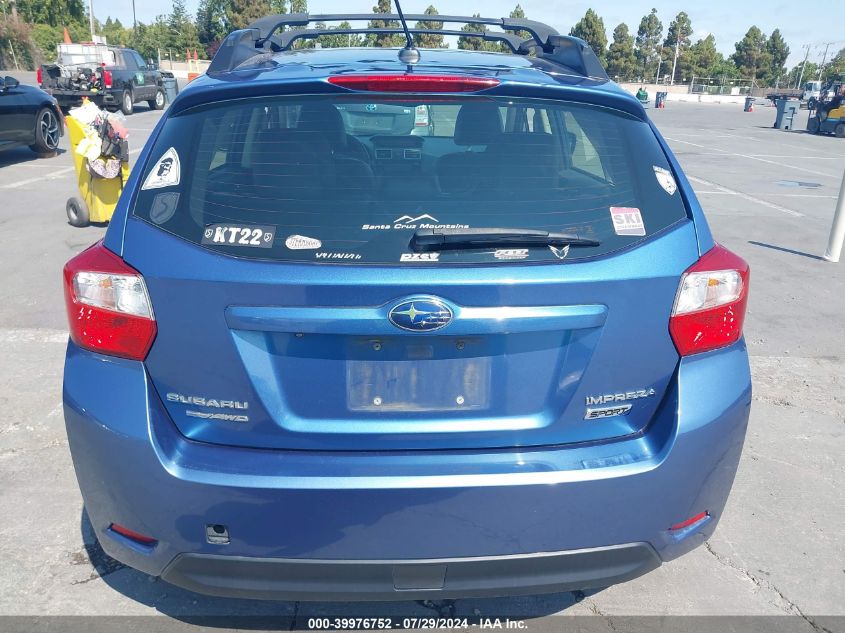 2015 Subaru Impreza 2.0I Sport Limited VIN: JF1GPAV68F8317909 Lot: 39976752