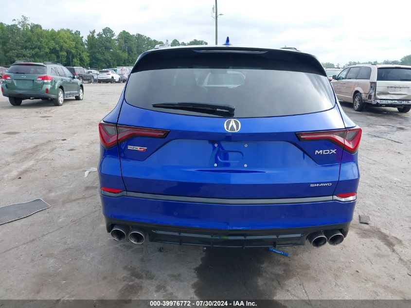 2022 Acura Mdx Type S W/Advance Package VIN: 5J8YD8H8XNL004385 Lot: 39976772