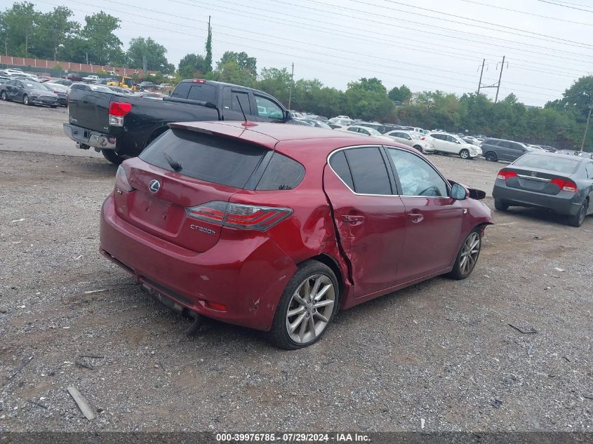 JTHKD5BH4B2005687 | 2011 LEXUS CT 200H