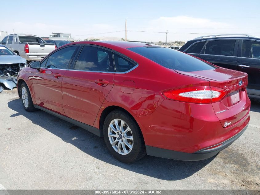 2015 FORD FUSION S - 3FA6P0G7XFR281070