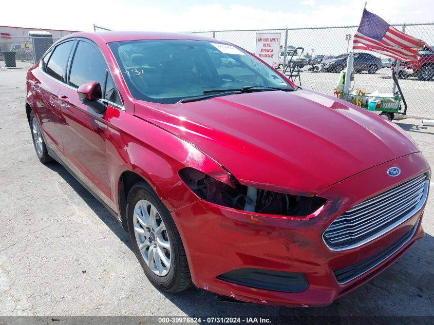 2015 FORD FUSION S - 3FA6P0G7XFR281070