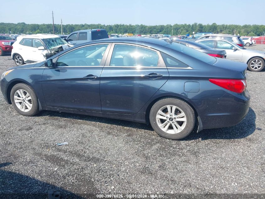 2013 Hyundai Sonata Gls VIN: 5NPEB4ACXDH793316 Lot: 39976826