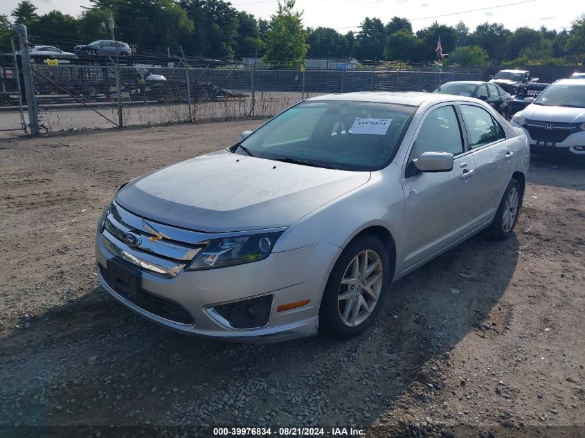 2012 Ford Fusion Sel VIN: 3FAHP0JA1CR371023 Lot: 39976834