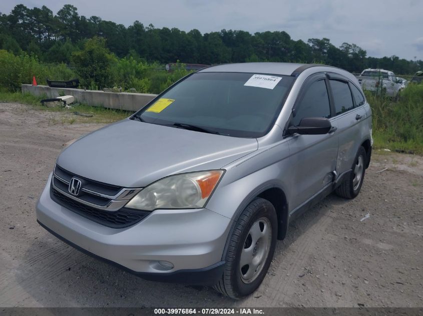 2011 Honda Cr-V Lx VIN: 5J6RE3H39BL052036 Lot: 39976864