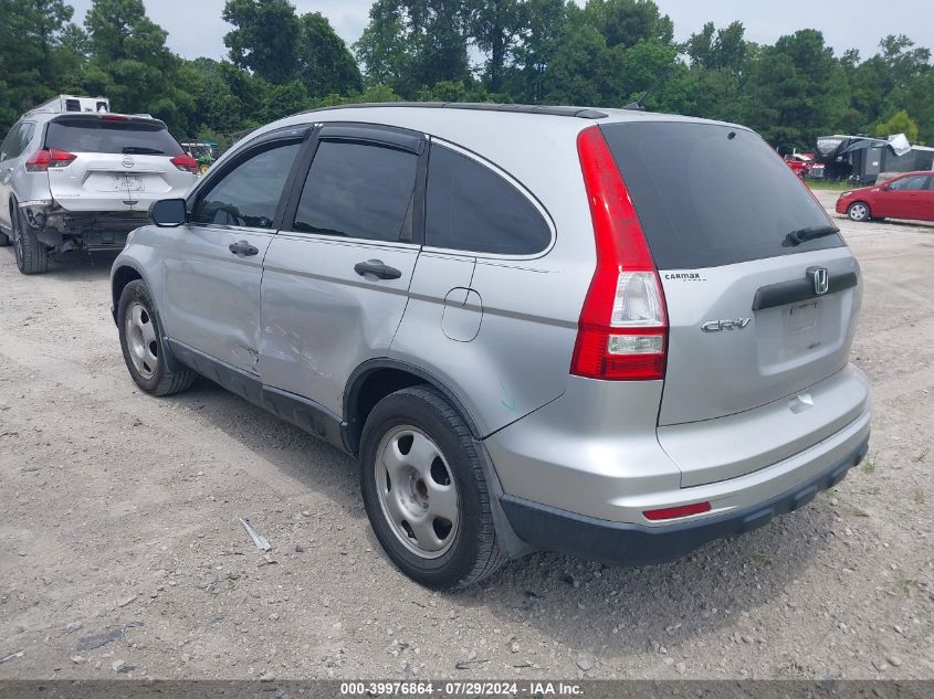 2011 Honda Cr-V Lx VIN: 5J6RE3H39BL052036 Lot: 39976864