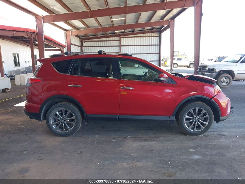 2017 Toyota Rav4 Limited/Se/Platinum VIN: JTMDFREVXHJ11980 Lot: 39976890