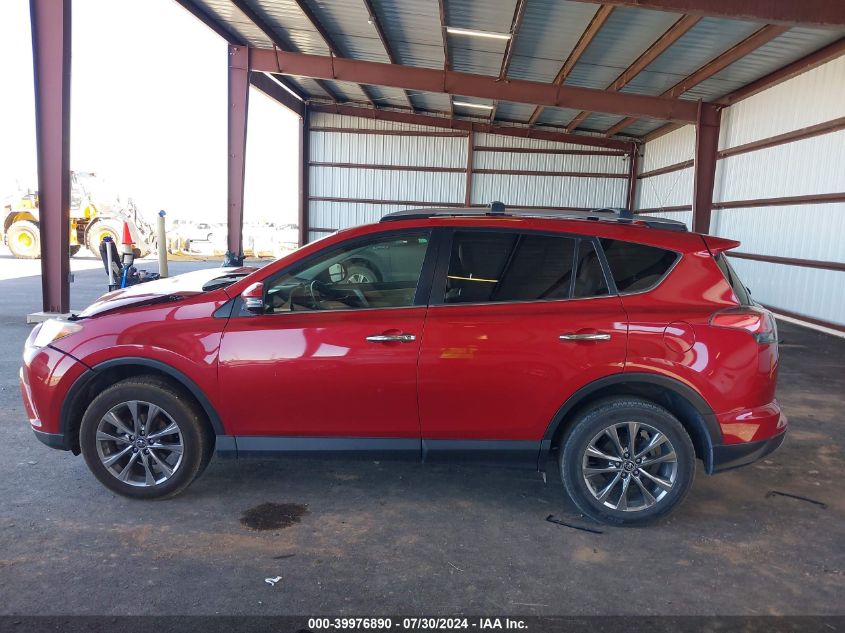 2017 Toyota Rav4 Limited/Se/Platinum VIN: JTMDFREVXHJ11980 Lot: 39976890