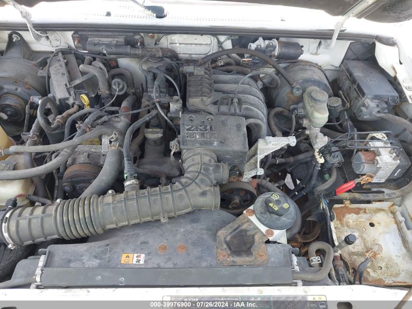 2004 Ford Ranger Xl/Xlt VIN: 1FTYR10D84PA51311 Lot: 39976900