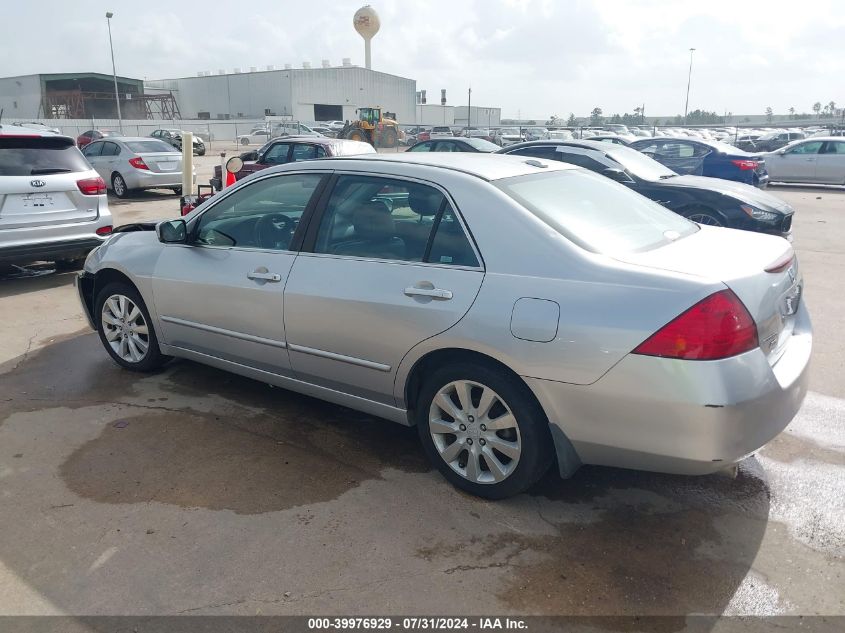 2006 Honda Accord Sdn Ex-L V6 With Navi VIN: 1HGCM66896A034055 Lot: 39976929