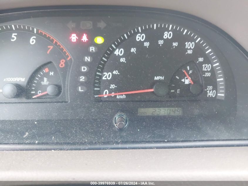 2004 Toyota Camry Le VIN: 4T1BE32K64U304695 Lot: 39976939