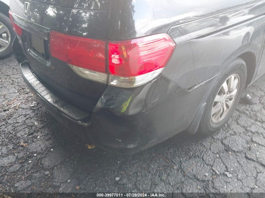 2010 Honda Odyssey Ex-L VIN: 5FNRL3H74AB016206 Lot: 39977011