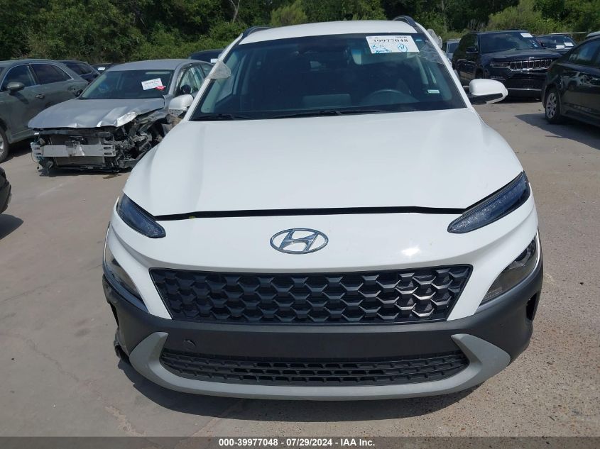 2023 Hyundai Kona Sel VIN: KM8K62AB1PU972210 Lot: 39977048