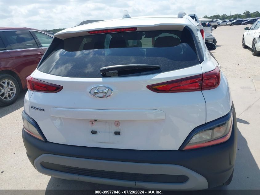 2023 Hyundai Kona Sel VIN: KM8K62AB1PU972210 Lot: 39977048