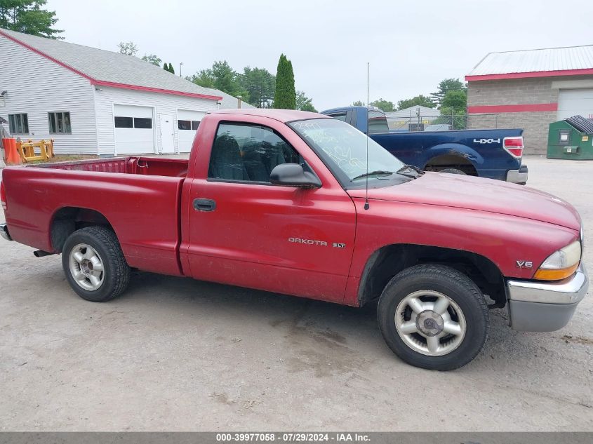 1998 Dodge Dakota Slt/Sport VIN: 1B7FL26X2WS666274 Lot: 39977058