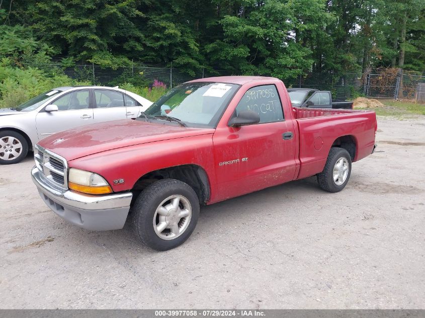 1B7FL26X2WS666274 | 1998 DODGE DAKOTA