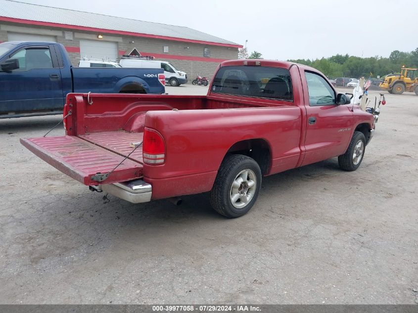 1B7FL26X2WS666274 | 1998 DODGE DAKOTA