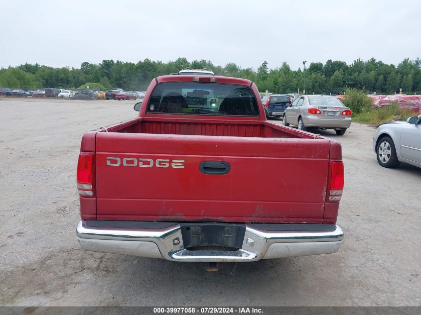 1998 Dodge Dakota Slt/Sport VIN: 1B7FL26X2WS666274 Lot: 39977058