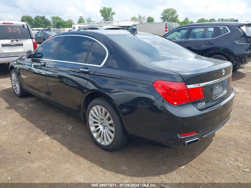 2012 BMW 750Li xDrive VIN: WBAKC8C51CC434613 Lot: 39977071