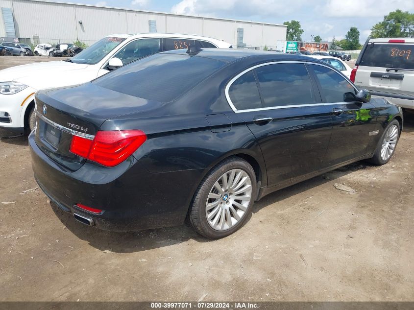 2012 BMW 750Li xDrive VIN: WBAKC8C51CC434613 Lot: 39977071