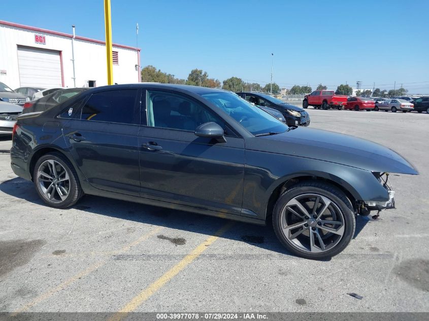 2019 Audi A4 Premium/Titanium VIN: WAUGMAF4XKN018415 Lot: 39977078