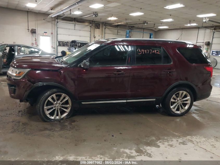 2019 Ford Explorer Xlt VIN: 1FM5K8D81KGA66755 Lot: 39977082