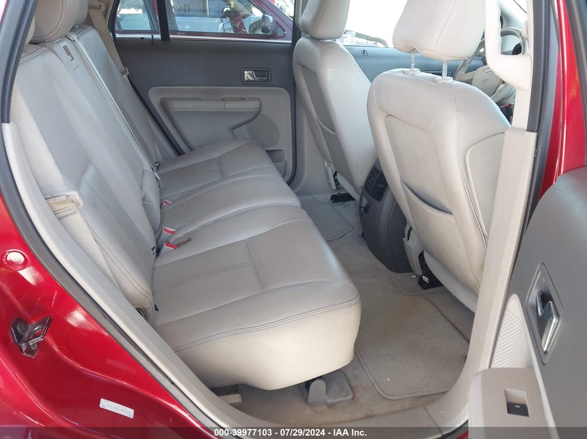 2008 Ford Edge Sel VIN: 2FMDK38C68BA46692 Lot: 39977103