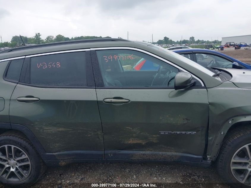 2018 Jeep Compass Latitude VIN: 3C4NJDBB8JT252558 Lot: 39977106