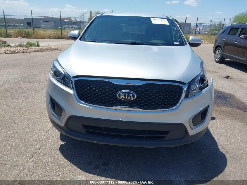 2017 Kia Sorento 2.4L L VIN: 5XYPG4A3XHG259000 Lot: 39977112