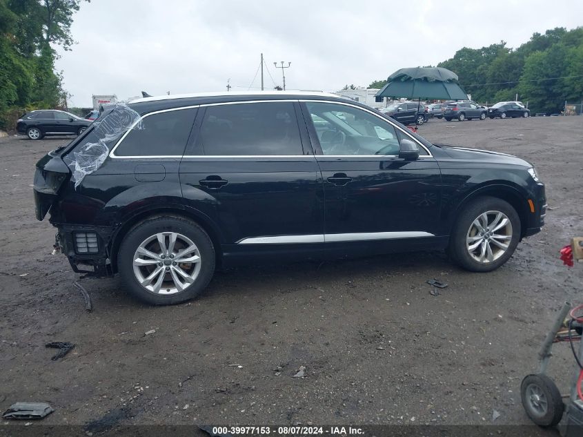 2017 Audi Q7 3.0T Premium VIN: WA1LAAF76HD043017 Lot: 39977153