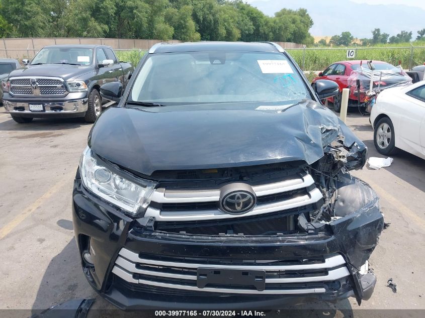 2019 Toyota Highlander Xle VIN: 5TDKZRFH1KS561694 Lot: 39977165