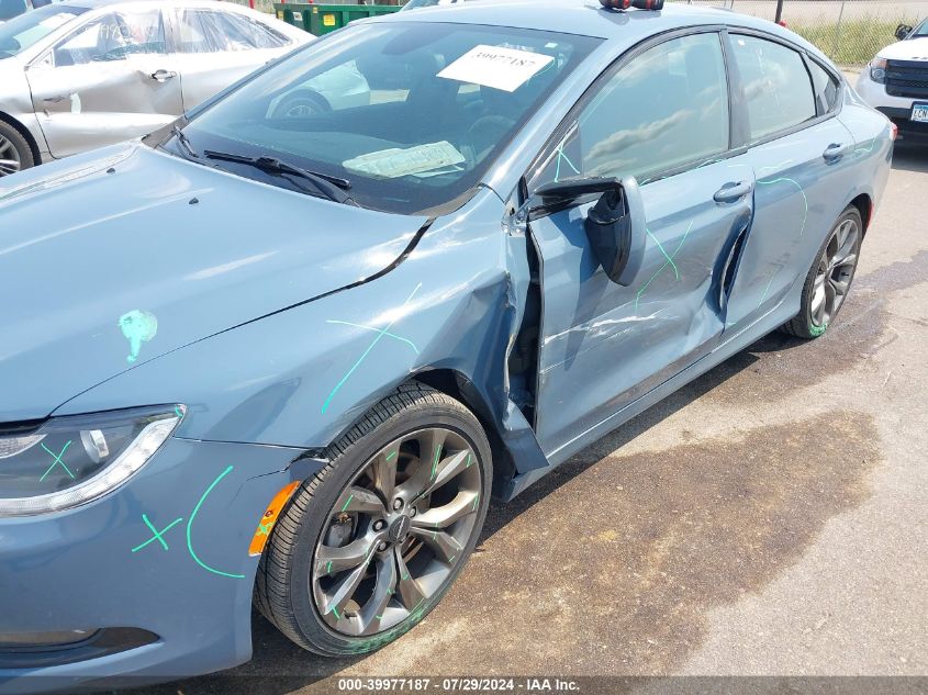 2015 Chrysler 200 S VIN: 1C3CCCBB3FN566545 Lot: 39977187