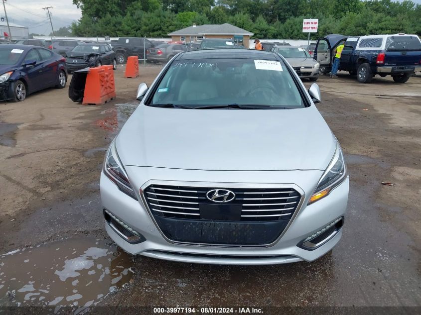 2016 Hyundai Sonata Hybrid Limited VIN: KMHE34L19GA024841 Lot: 39977194