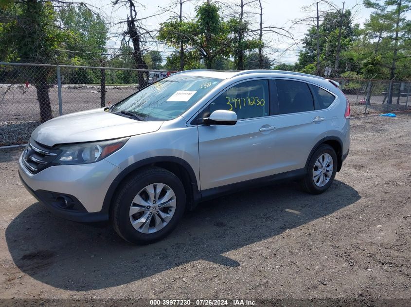 2014 Honda Cr-V Ex-L VIN: 2HKRM4H76EH633584 Lot: 39977230