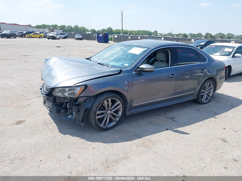 VIN 1VWDT7A38HC041557 2017 VOLKSWAGEN PASSAT 1.8T R-LINE
