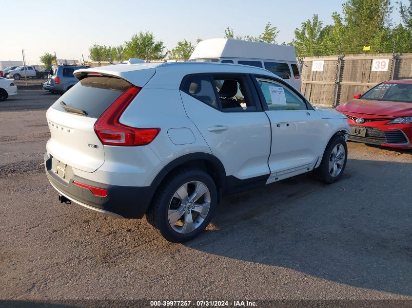 2021 Volvo Xc40 T5 Momentum VIN: YV4162UK1M2600236 Lot: 39977257