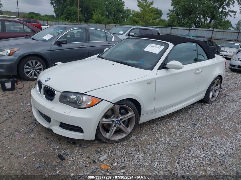 2009 BMW 135 I VIN: WBAUN93549VK40986 Lot: 39977267