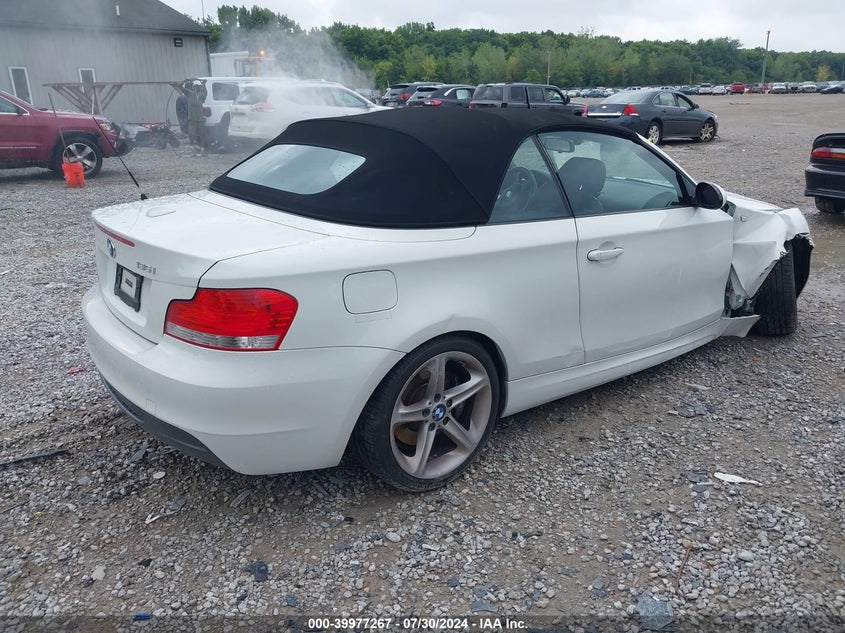 2009 BMW 135 I VIN: WBAUN93549VK40986 Lot: 39977267