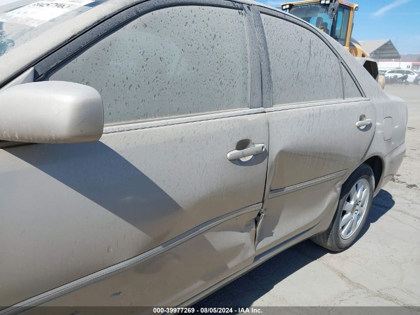 2003 Toyota Camry Xle VIN: 4T1BE32K93U706256 Lot: 39977269