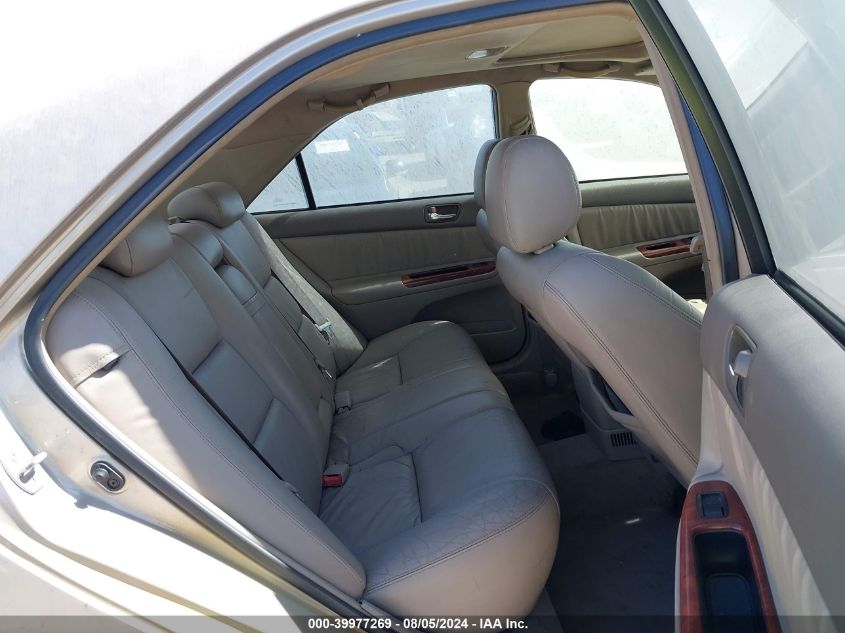 2003 Toyota Camry Xle VIN: 4T1BE32K93U706256 Lot: 39977269